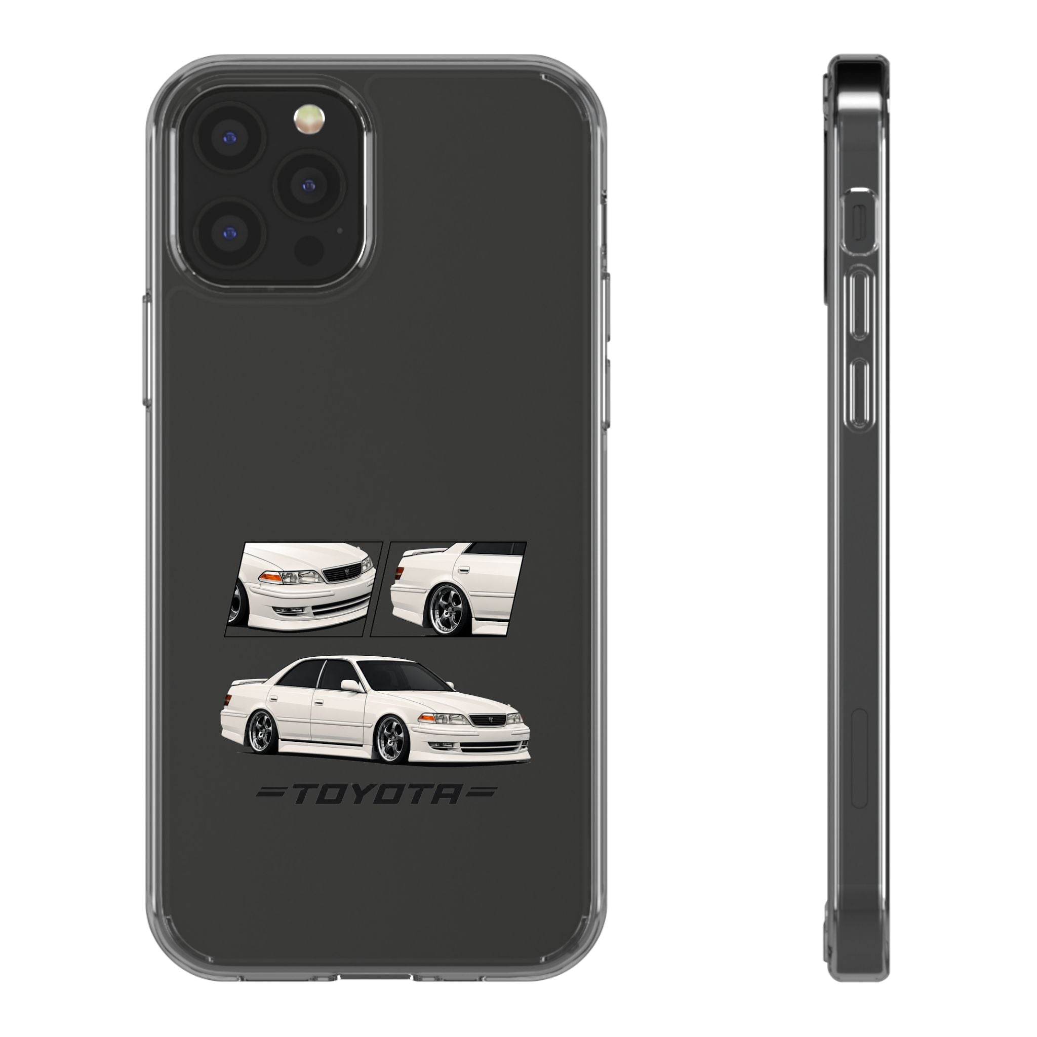 WHITE TOYOTA JZX100 MK2 PHONE CASES