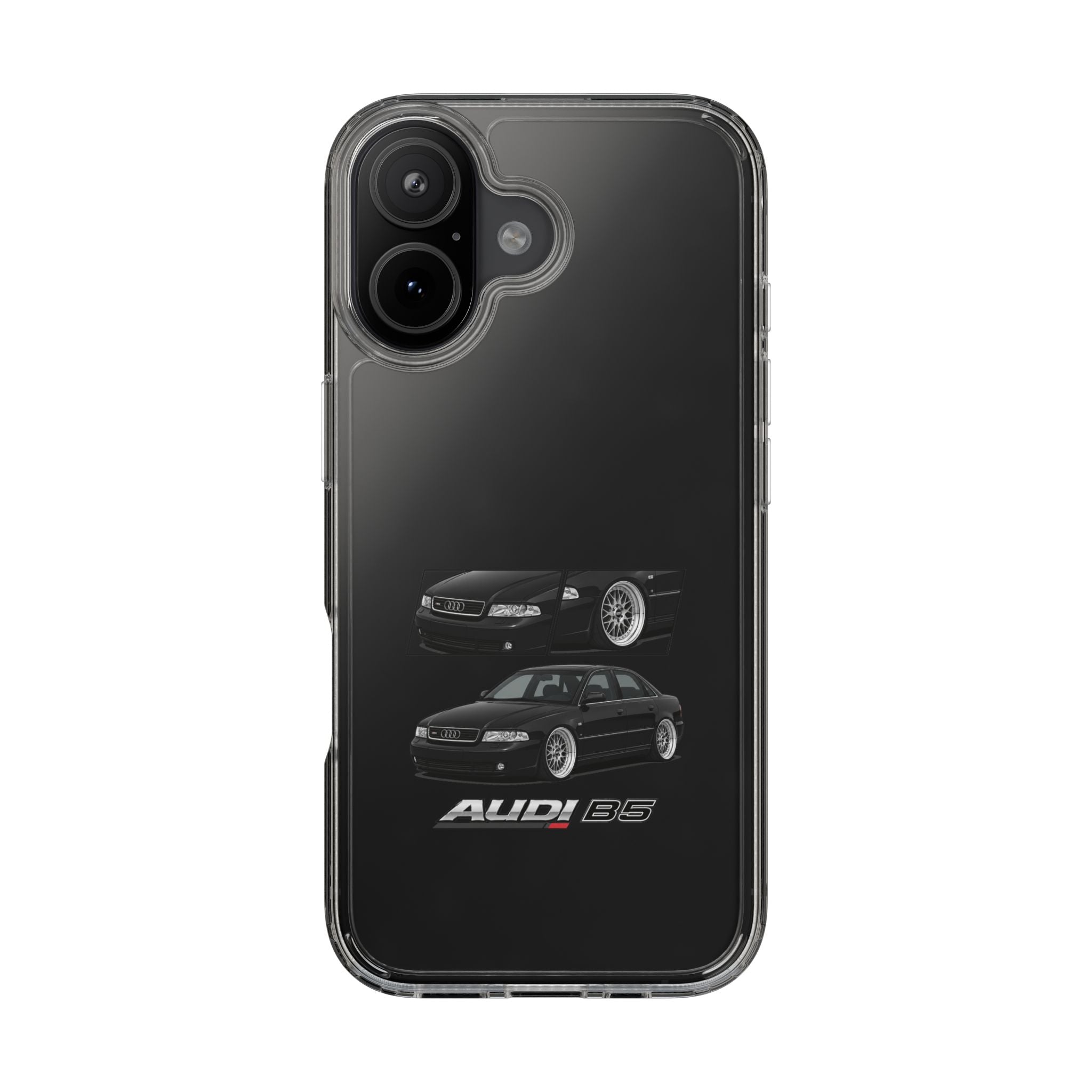 BLACK B5 AUDI A4 PHONE CASES