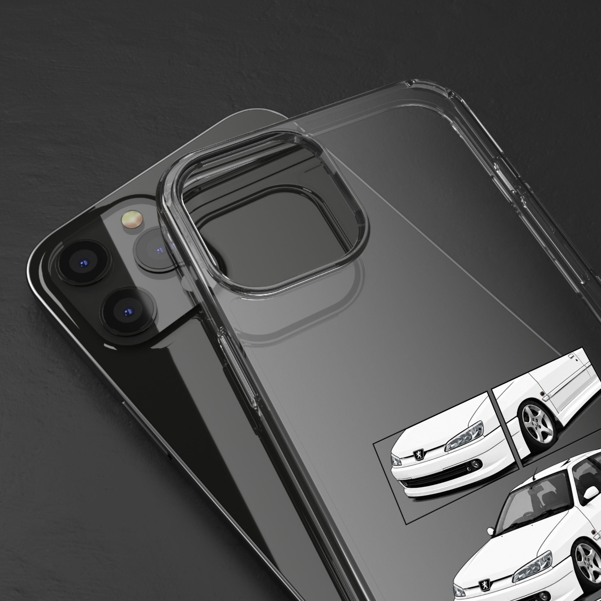 WHITE DTURBO PHONE CASES