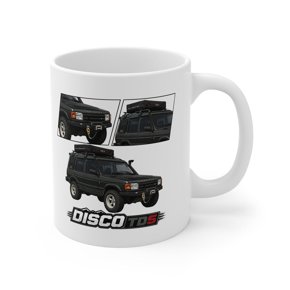 BLACK DISCO TD5 MUG