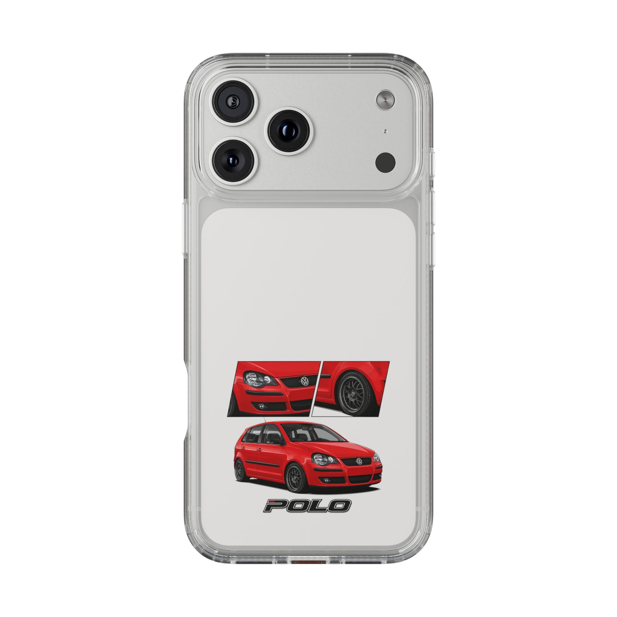 RED VW POLO PHONE CASES