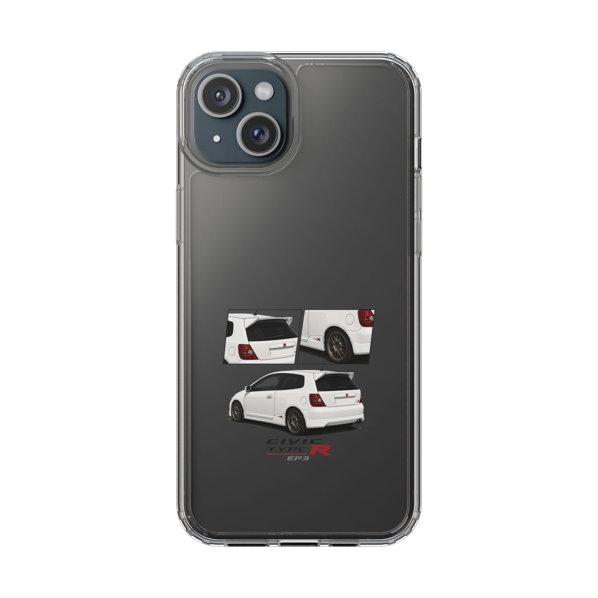 WHITE EP3 TYPE R PHONE CASES