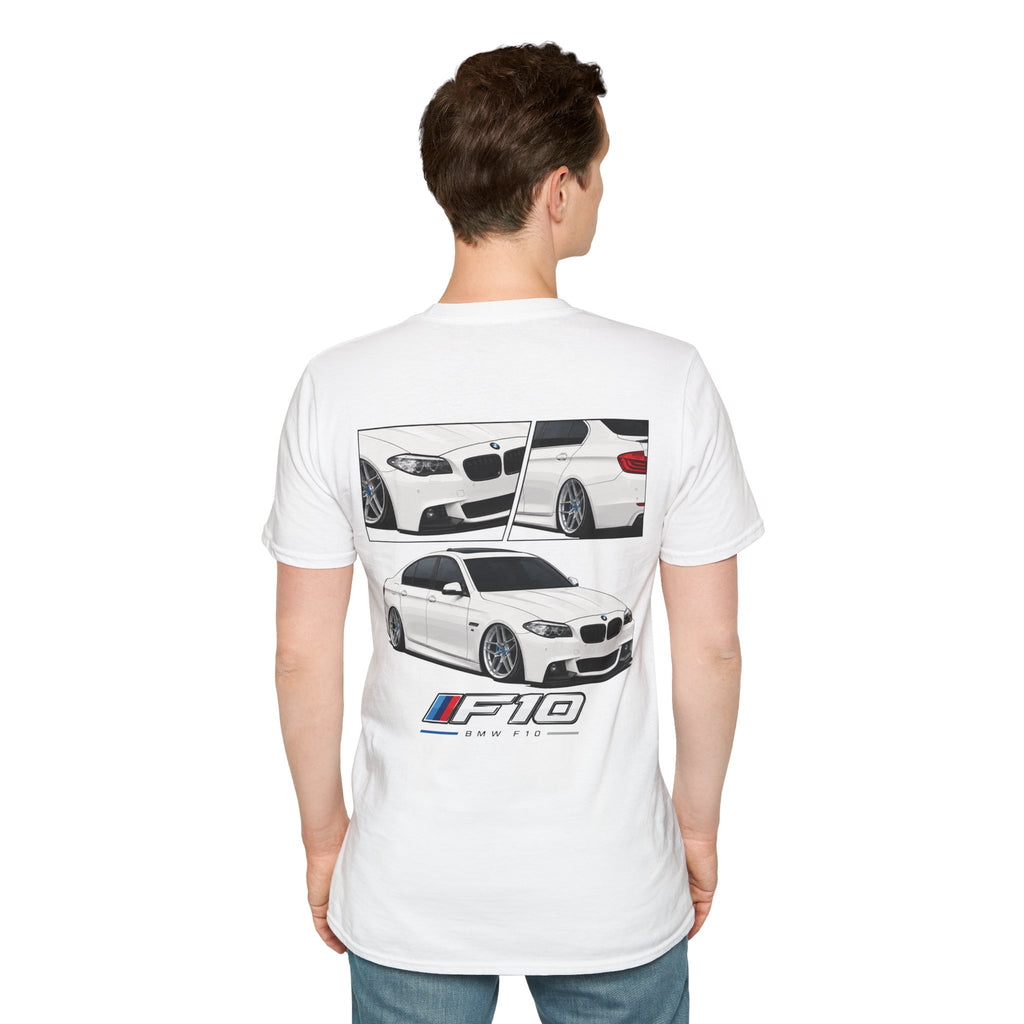 WHITE BMW F10 T-SHIRT