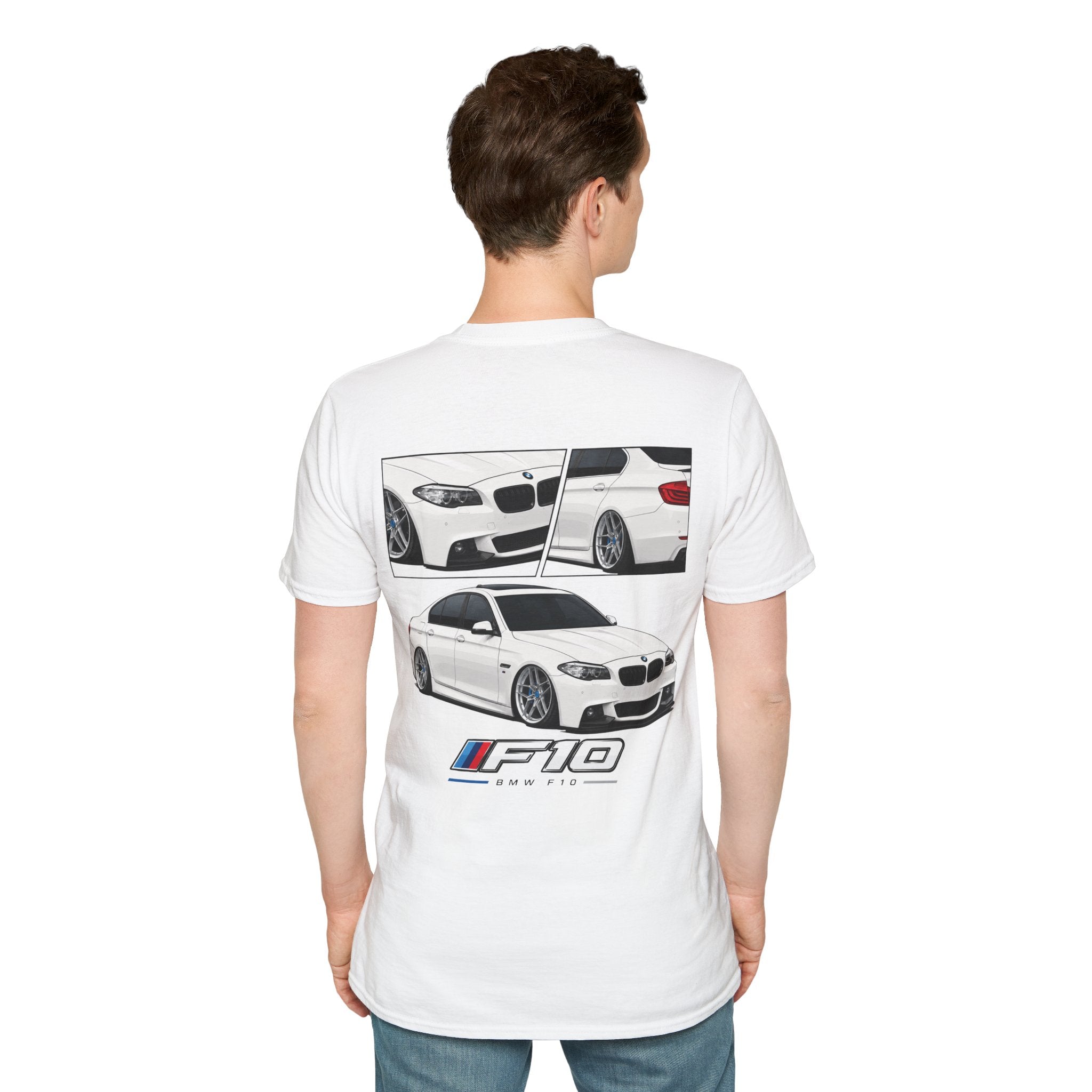 WHITE BMW F10 T-SHIRT