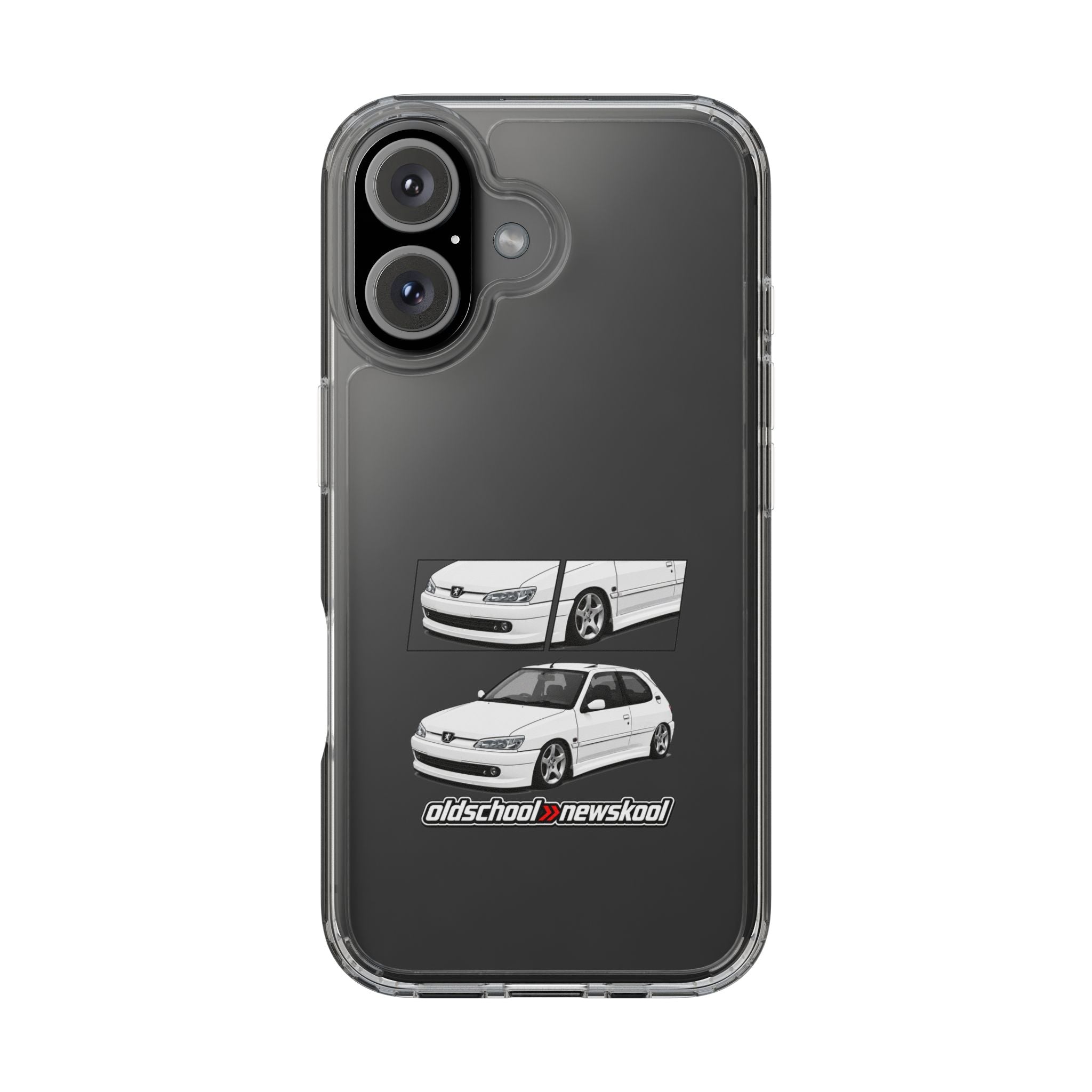 WHITE DTURBO PHONE CASES
