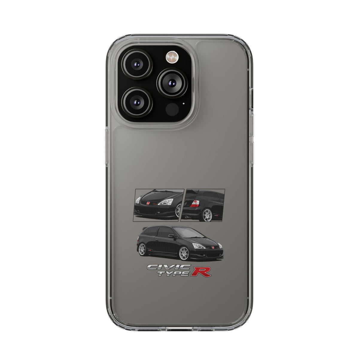 BLACK EP3 TYPE R PHONE CASES