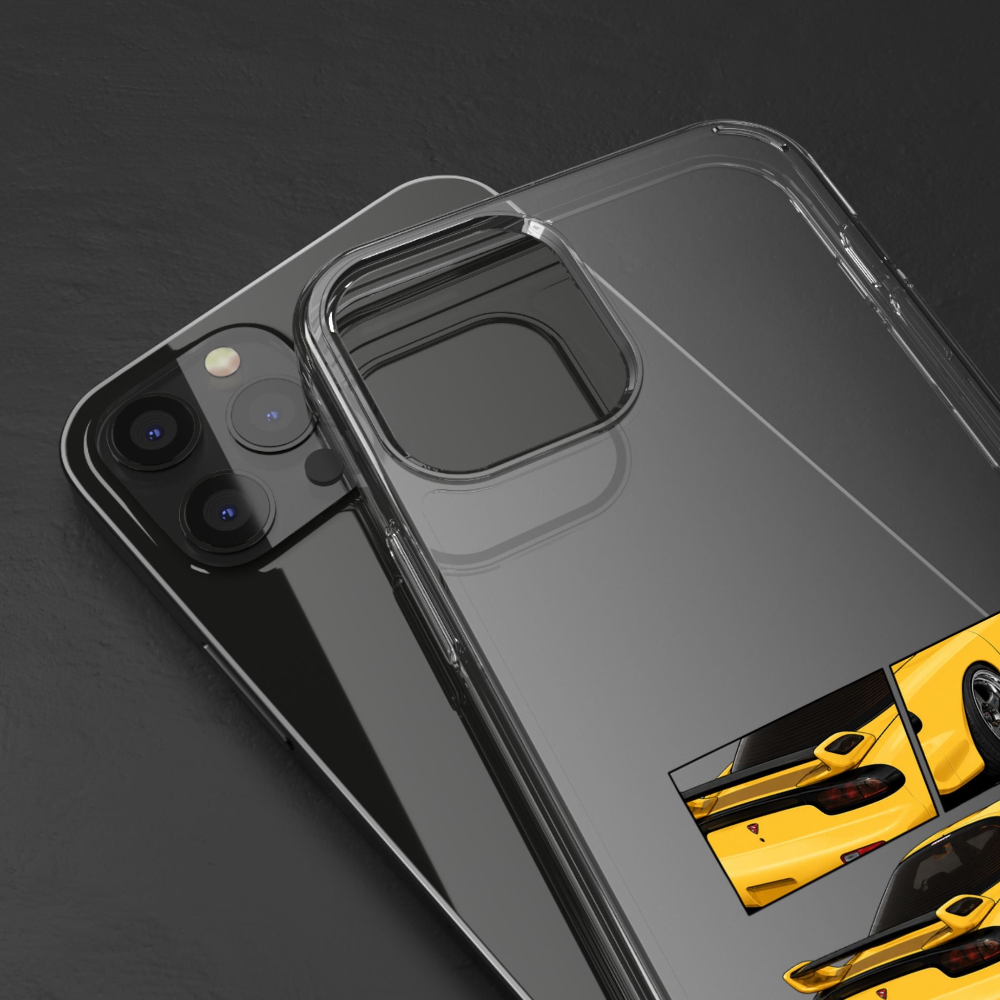 YELLOW MAZDA RX7 PHONE CASES