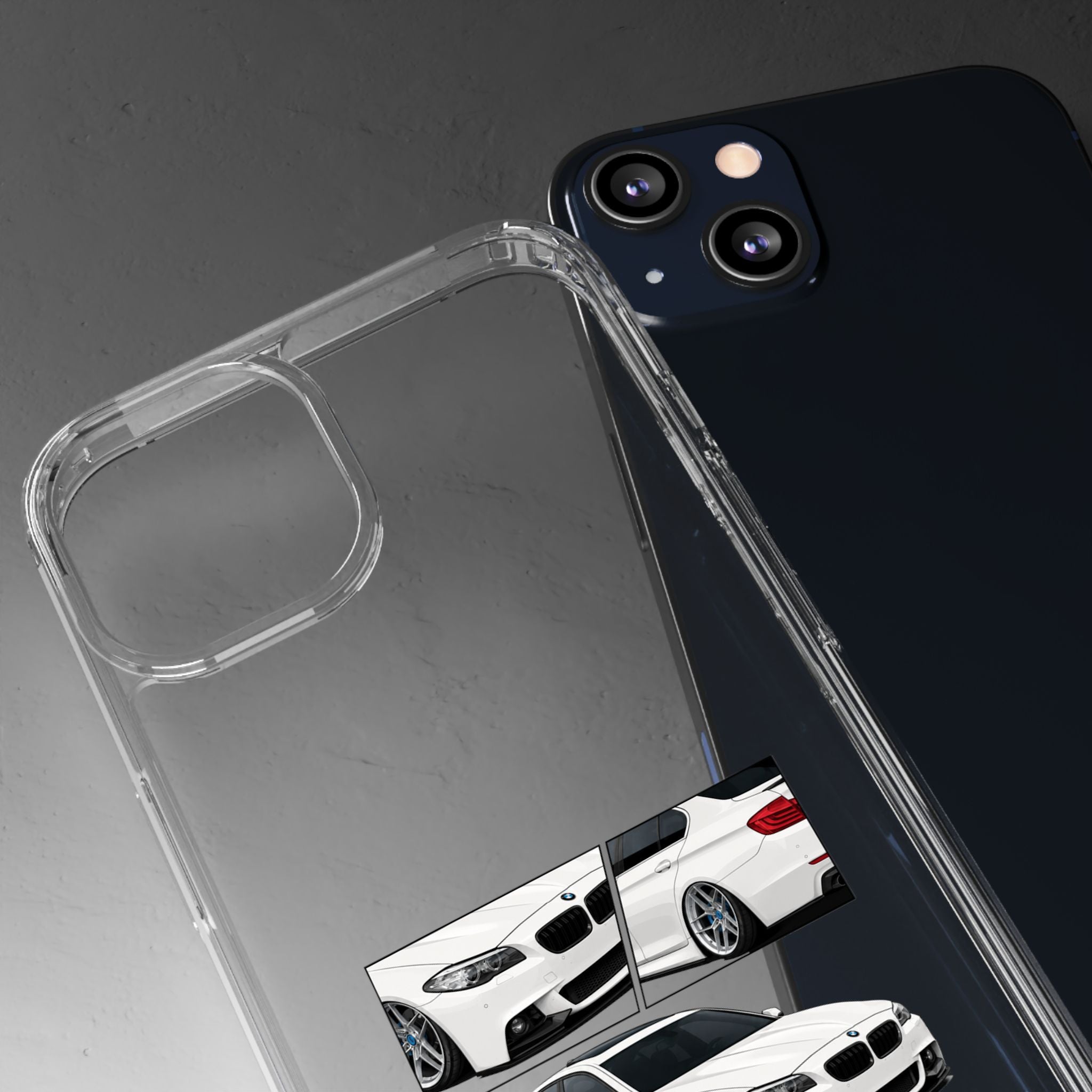 WHITE BMW F10 PHONE CASES