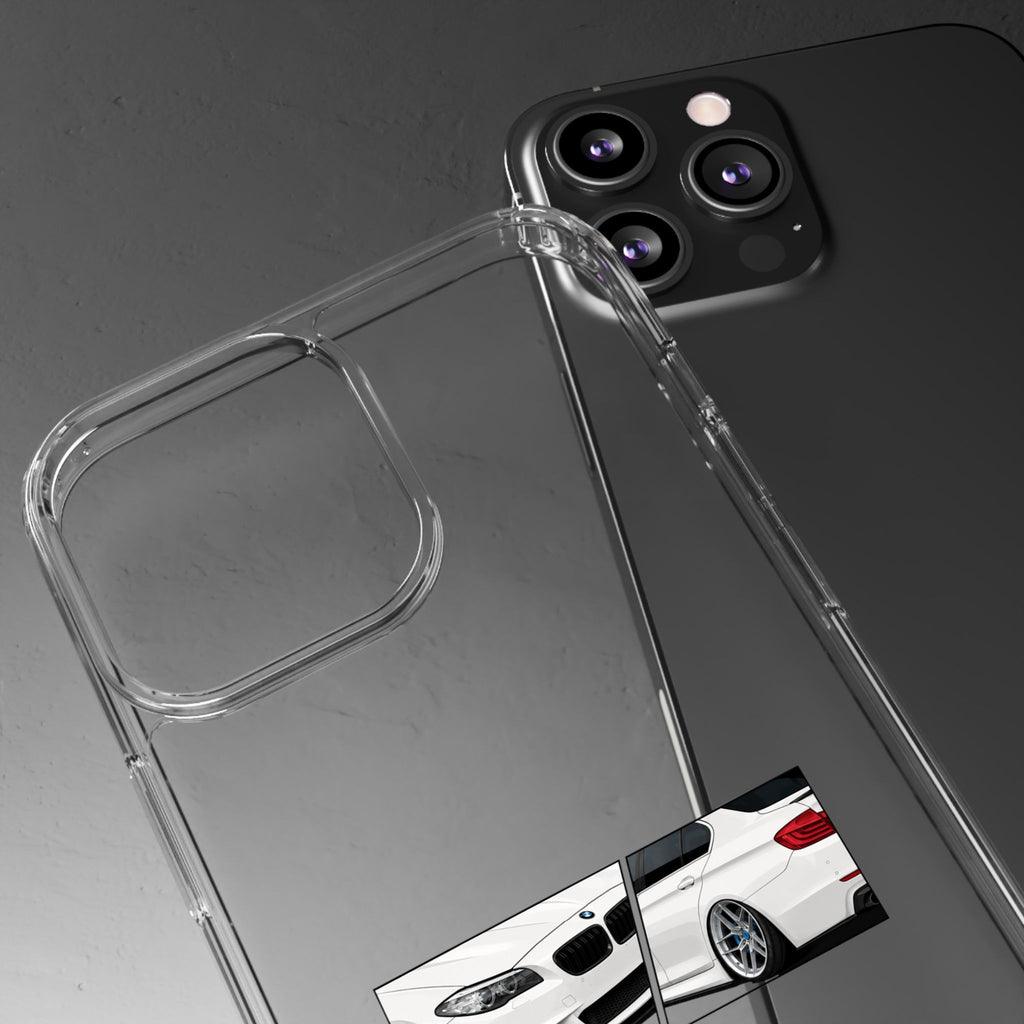 WHITE BMW F10 PHONE CASES