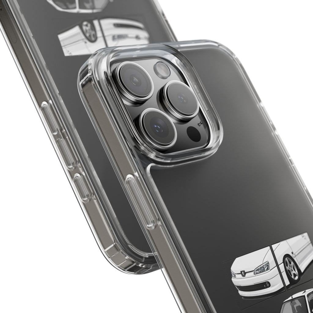 WHITE DTURBO PHONE CASES
