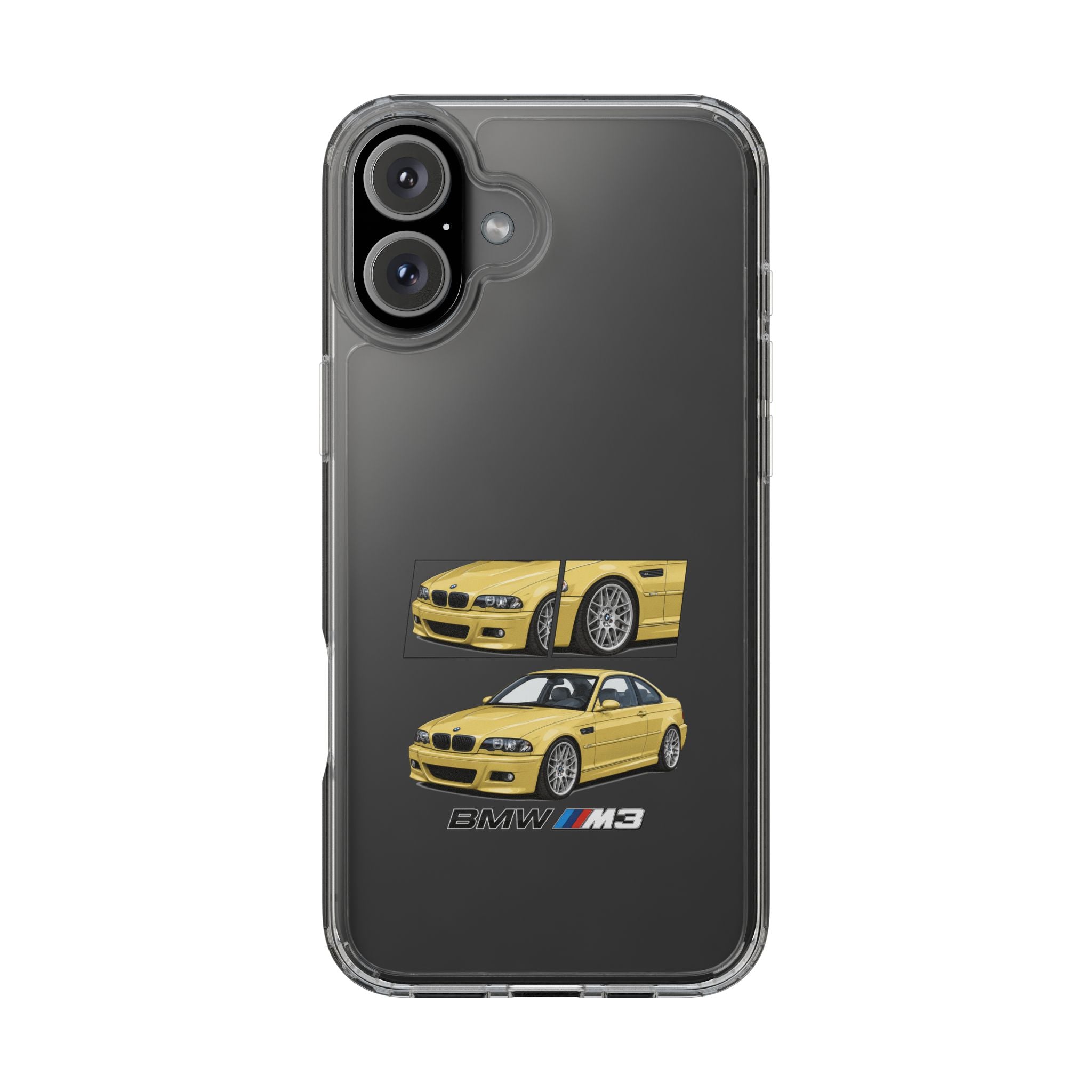 YELLOW BMW E46 PHONE CASES