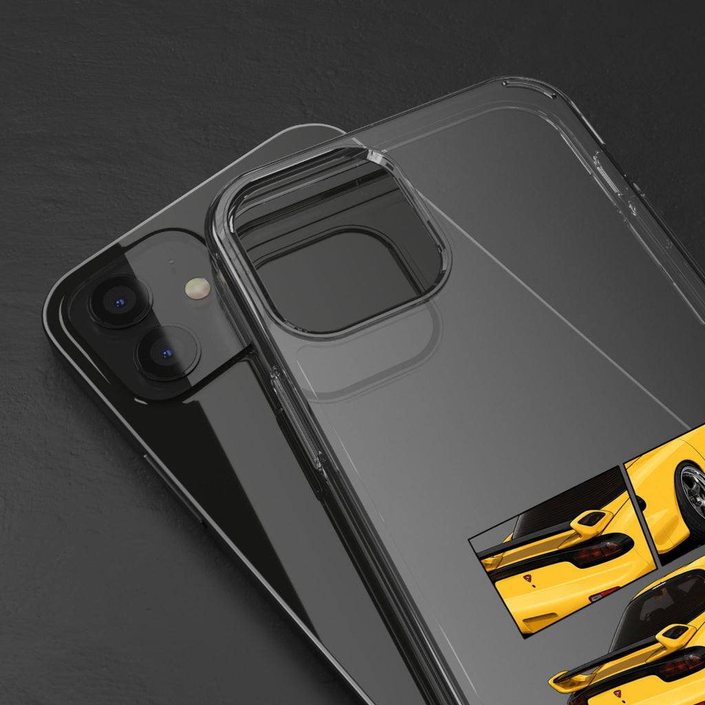 YELLOW MAZDA RX7 PHONE CASES