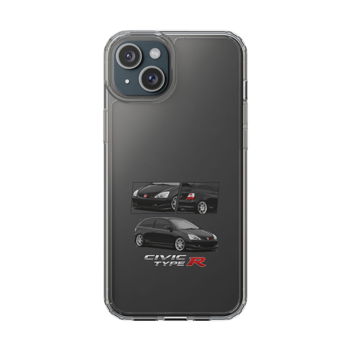 BLACK EP3 TYPE R PHONE CASES