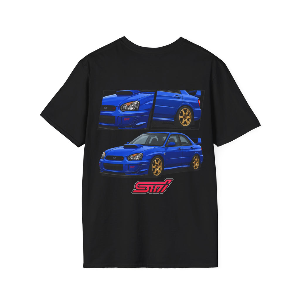 BLUE IMPREZA STI T-SHIRT