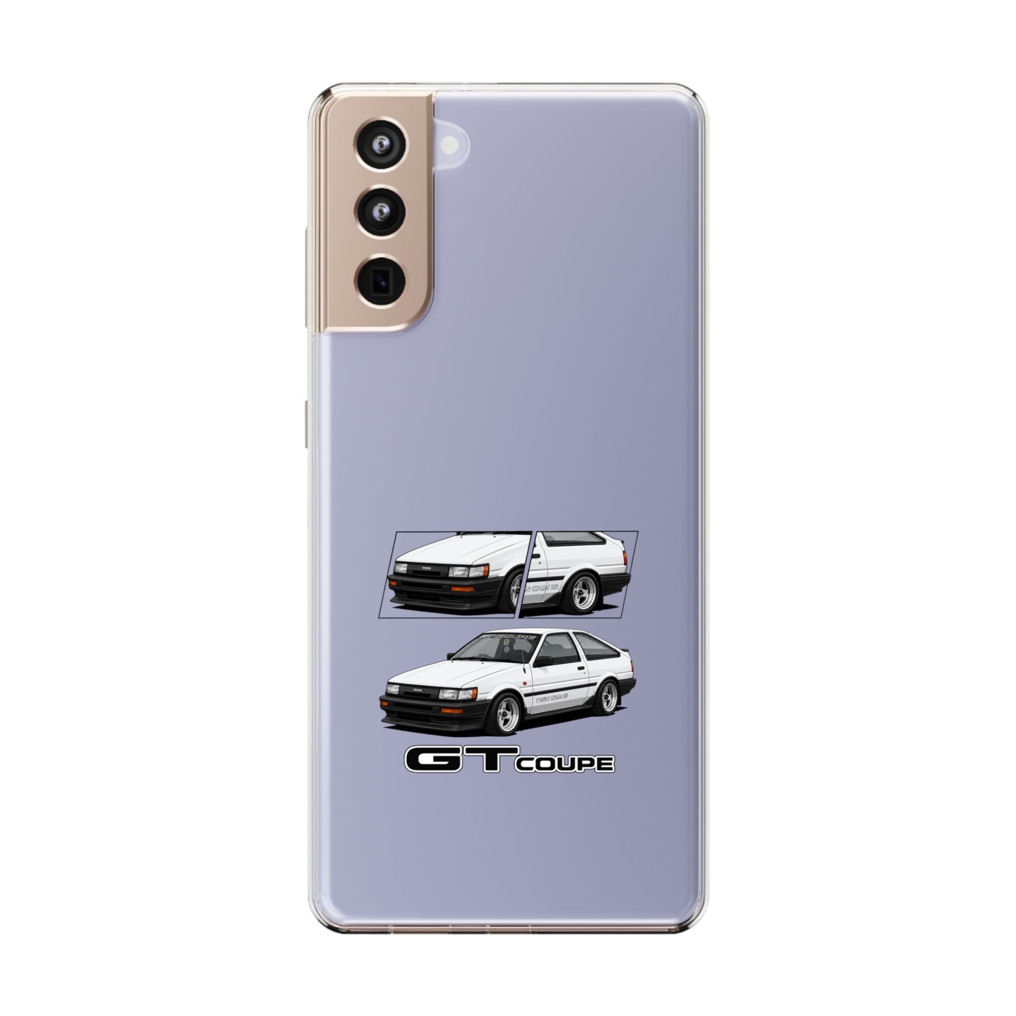 WHITE AE86 TWINCAM PHONE CASES