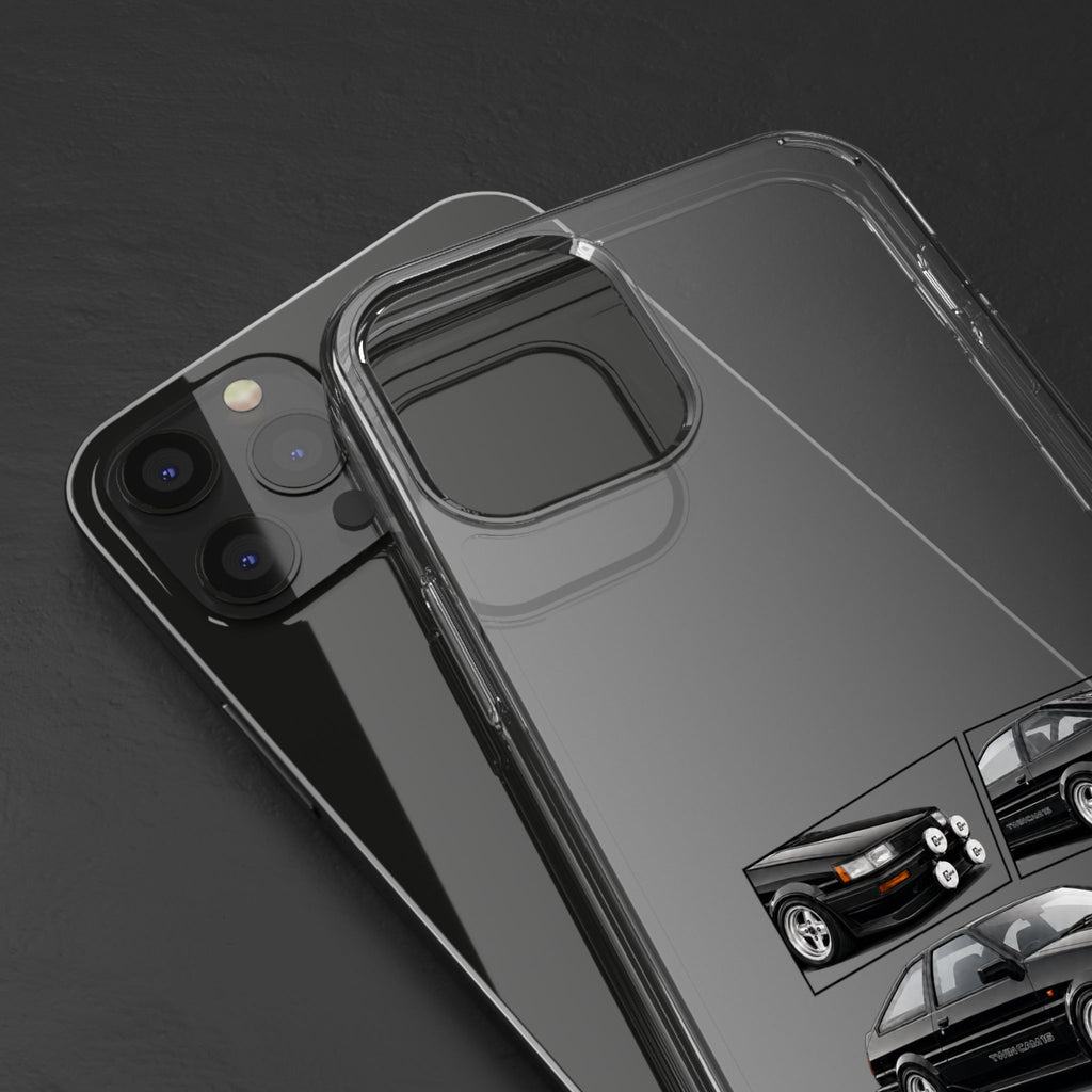 BLACK AE86 TWINCAM PHONE CASES