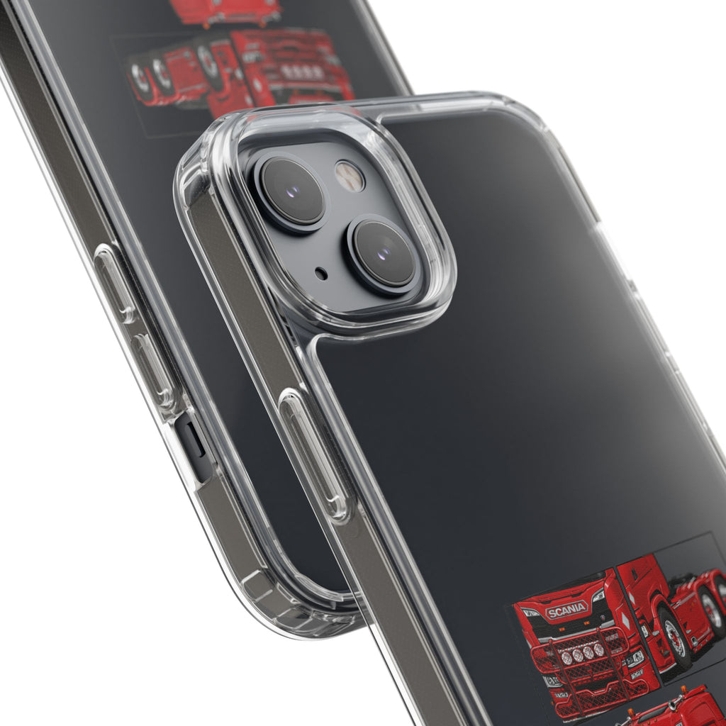 RED SCANIA S-SERIES PHONE CASES
