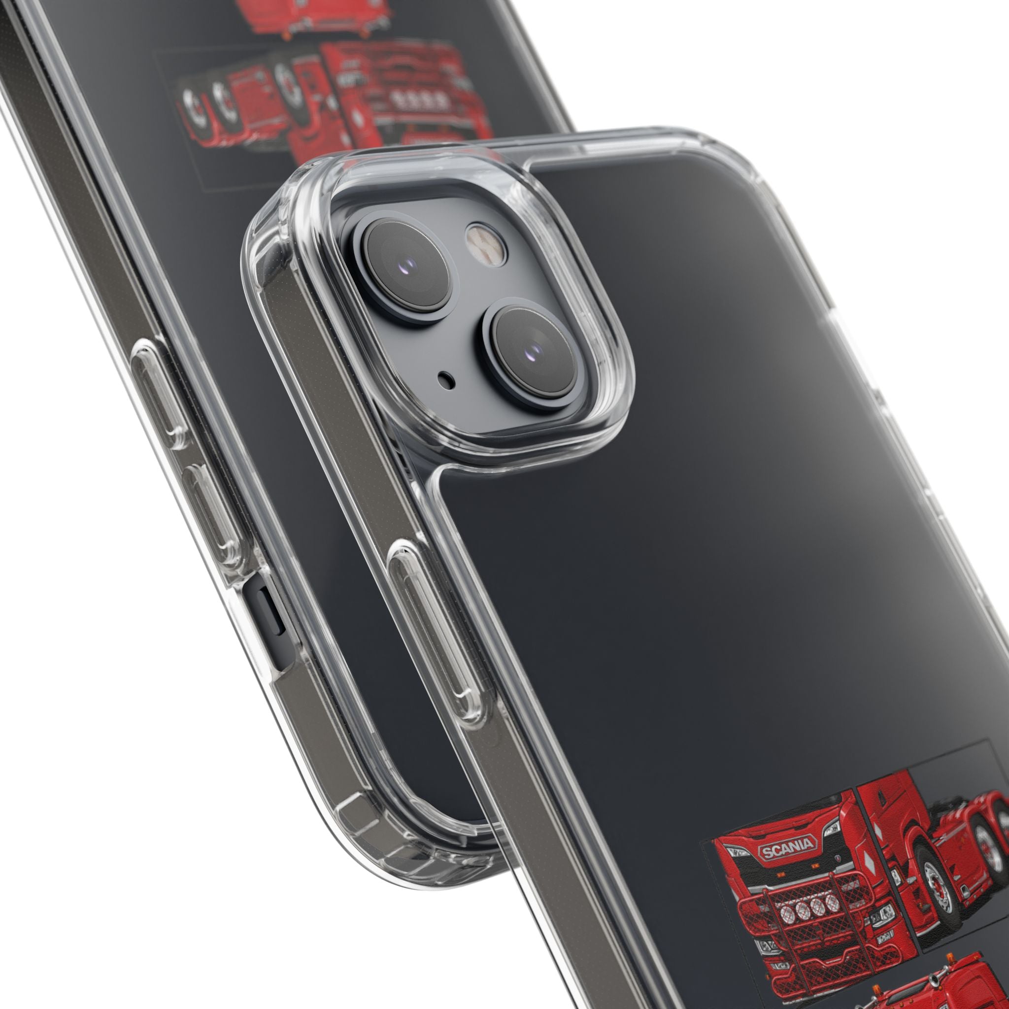 RED SCANIA S-SERIES PHONE CASES