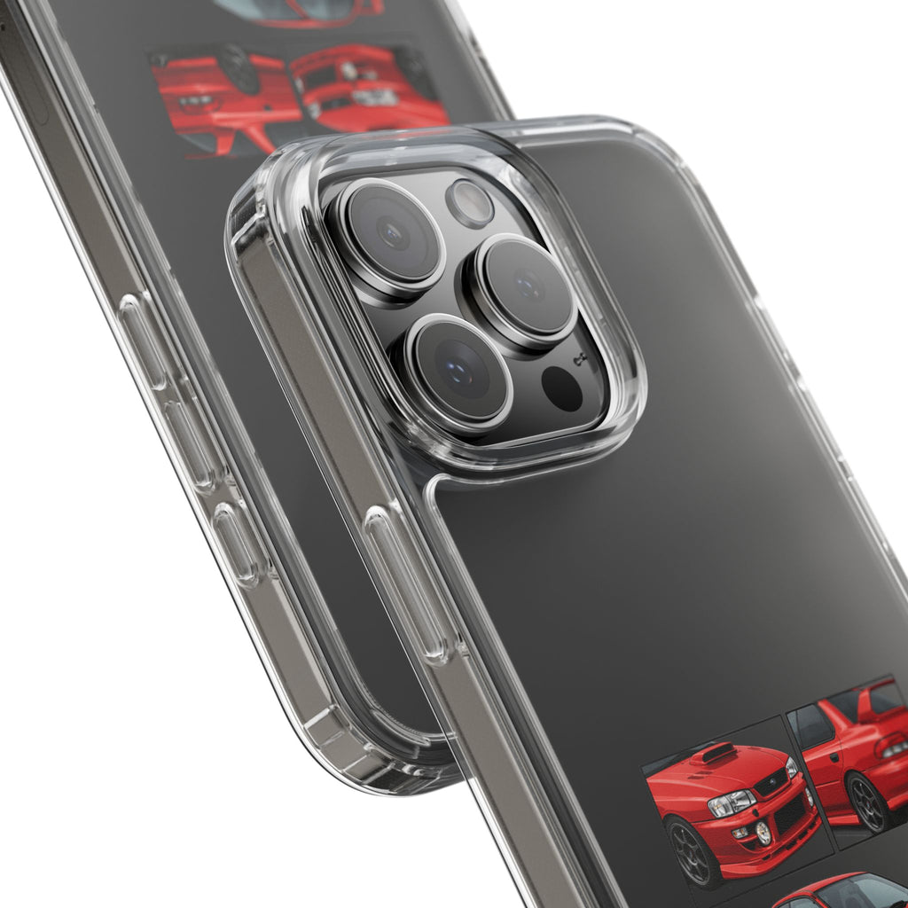 RED IMPREZA GC8 PHONE CASES