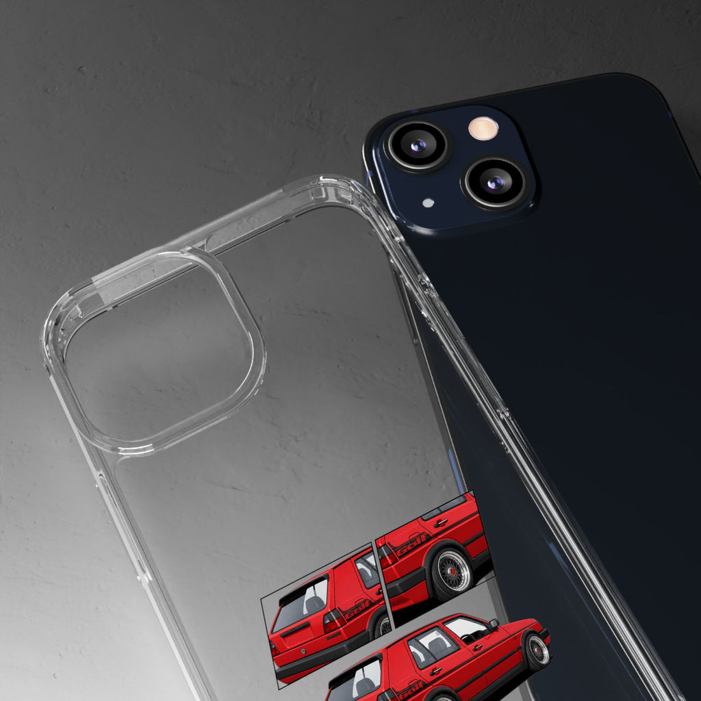 RED MK2 GOLF PHONE CASES