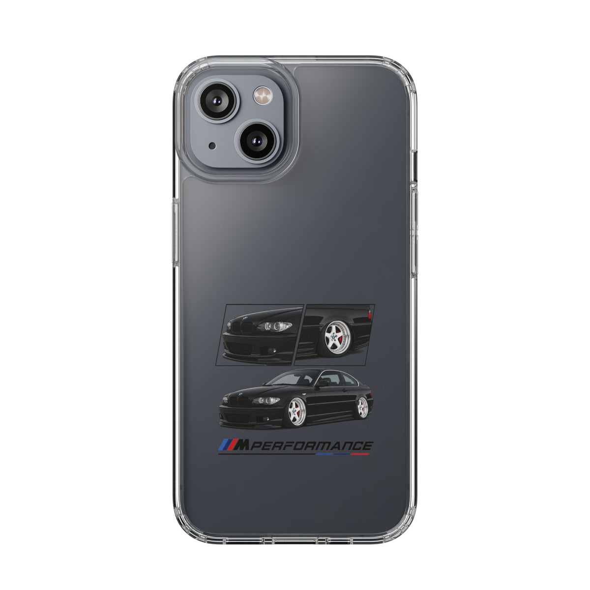 BLACK BMW E46 PHONE CASES