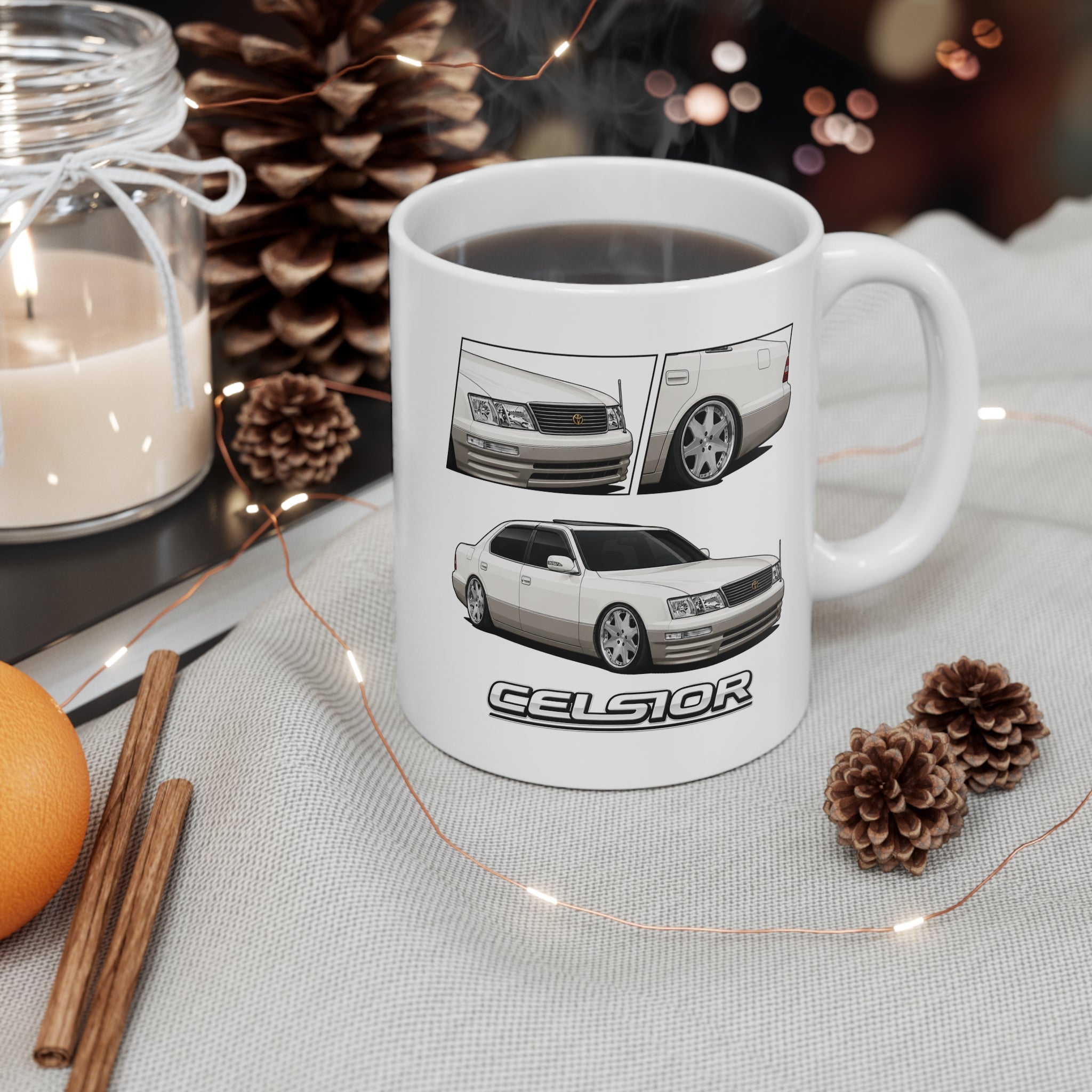 WHITE CELSIOR MUG