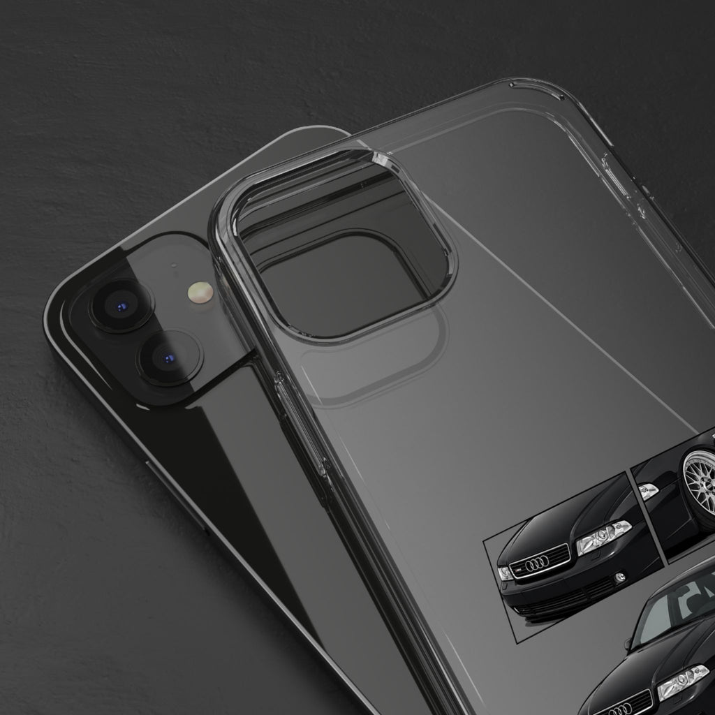 BLACK B5 AUDI A4 PHONE CASES