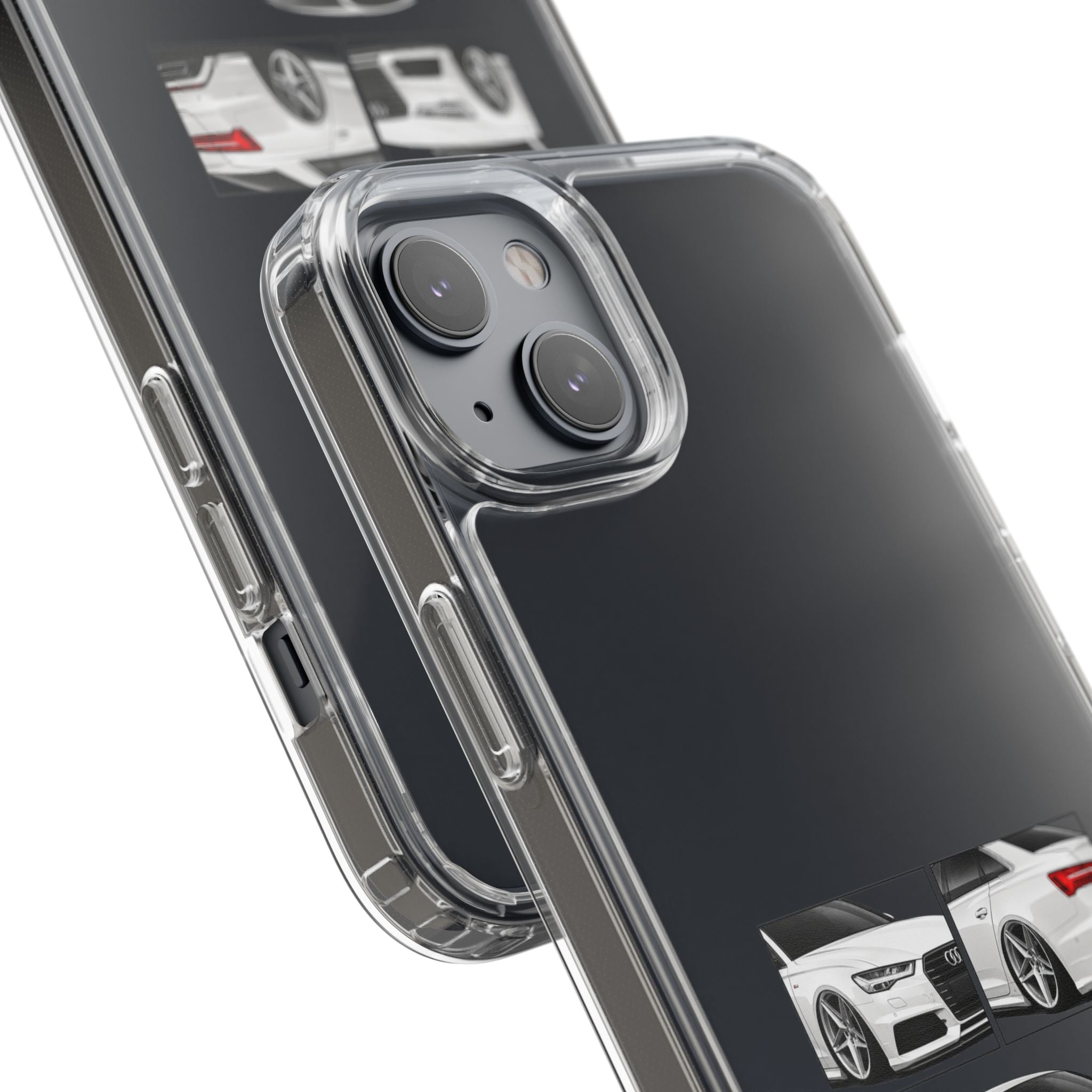 WHITE AUDI A6 PHONE CASES