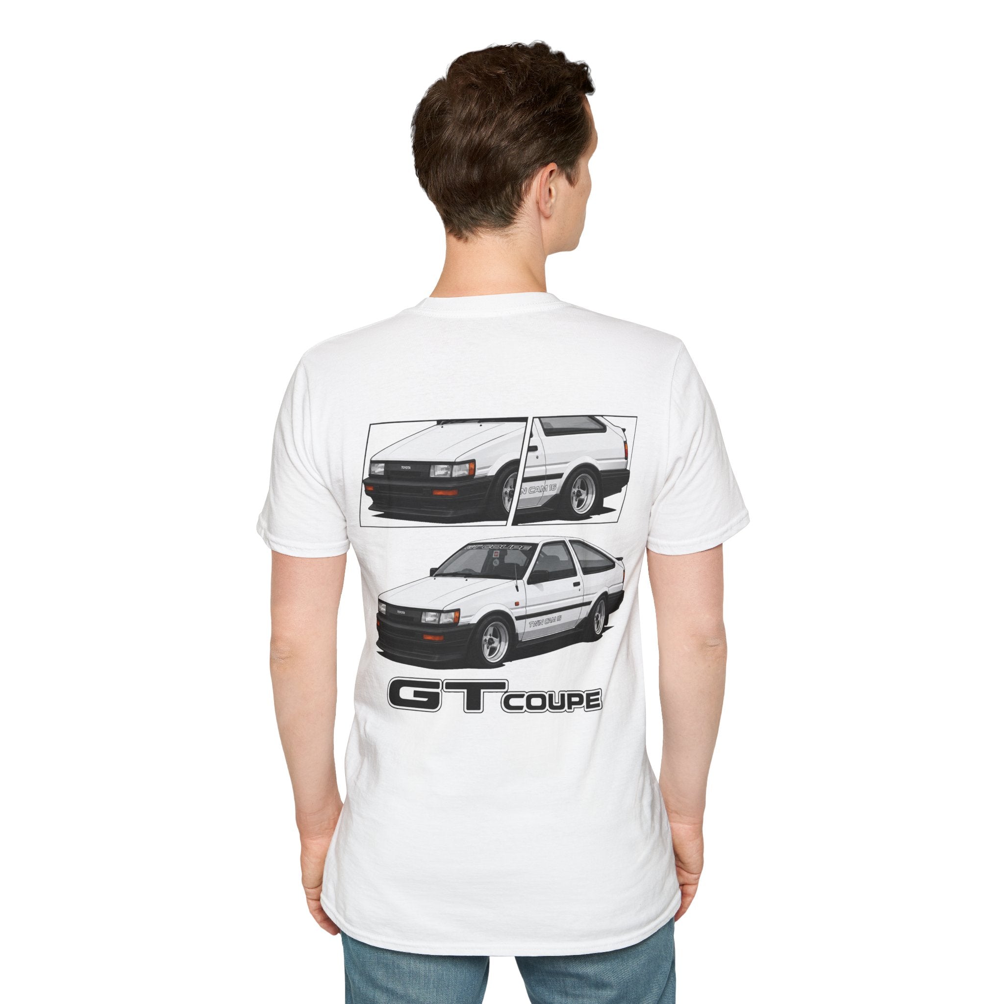 WHITE AE86 TWINCAM T-SHIRT