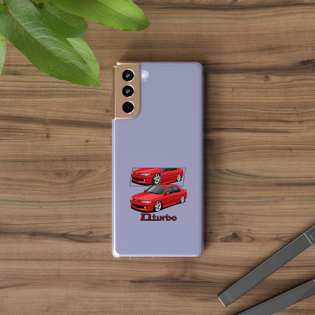 RED 306 DTURBO SEDAN PHONE CASES