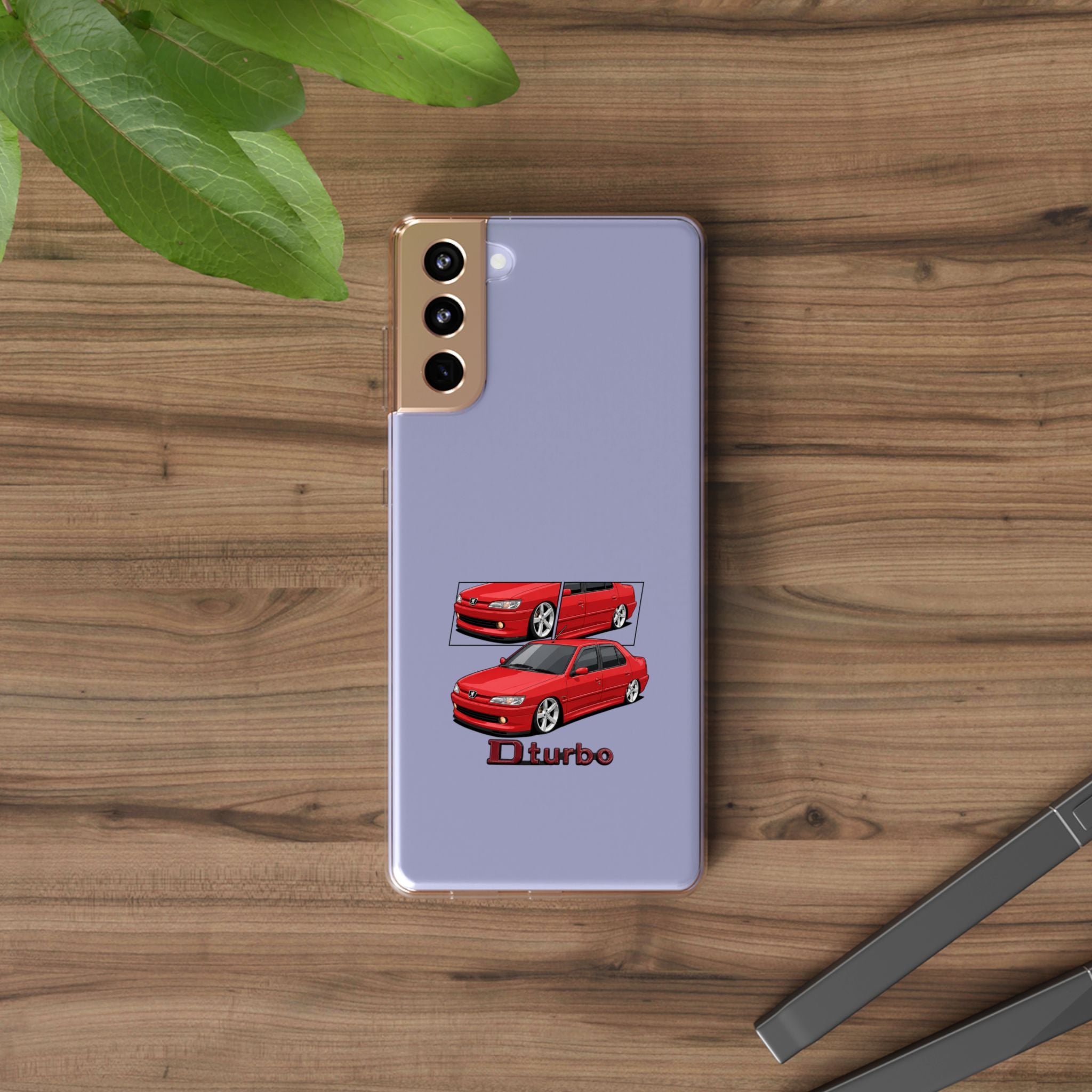RED 306 DTURBO SEDAN PHONE CASES