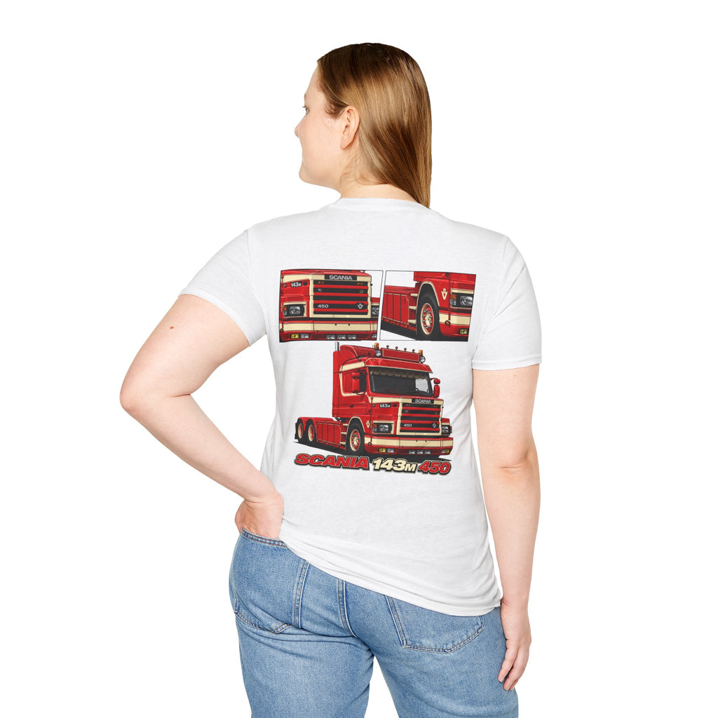 RED SCANIA 450 143M T-SHIRT