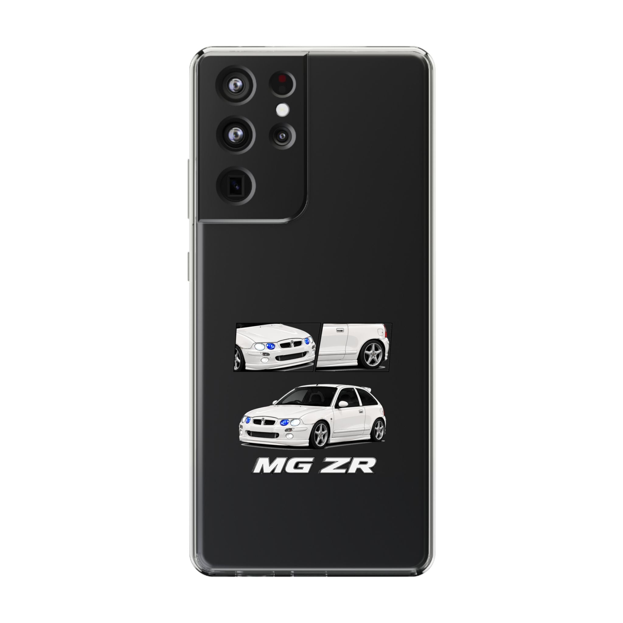 WHITE MG ZR PHONE CASES