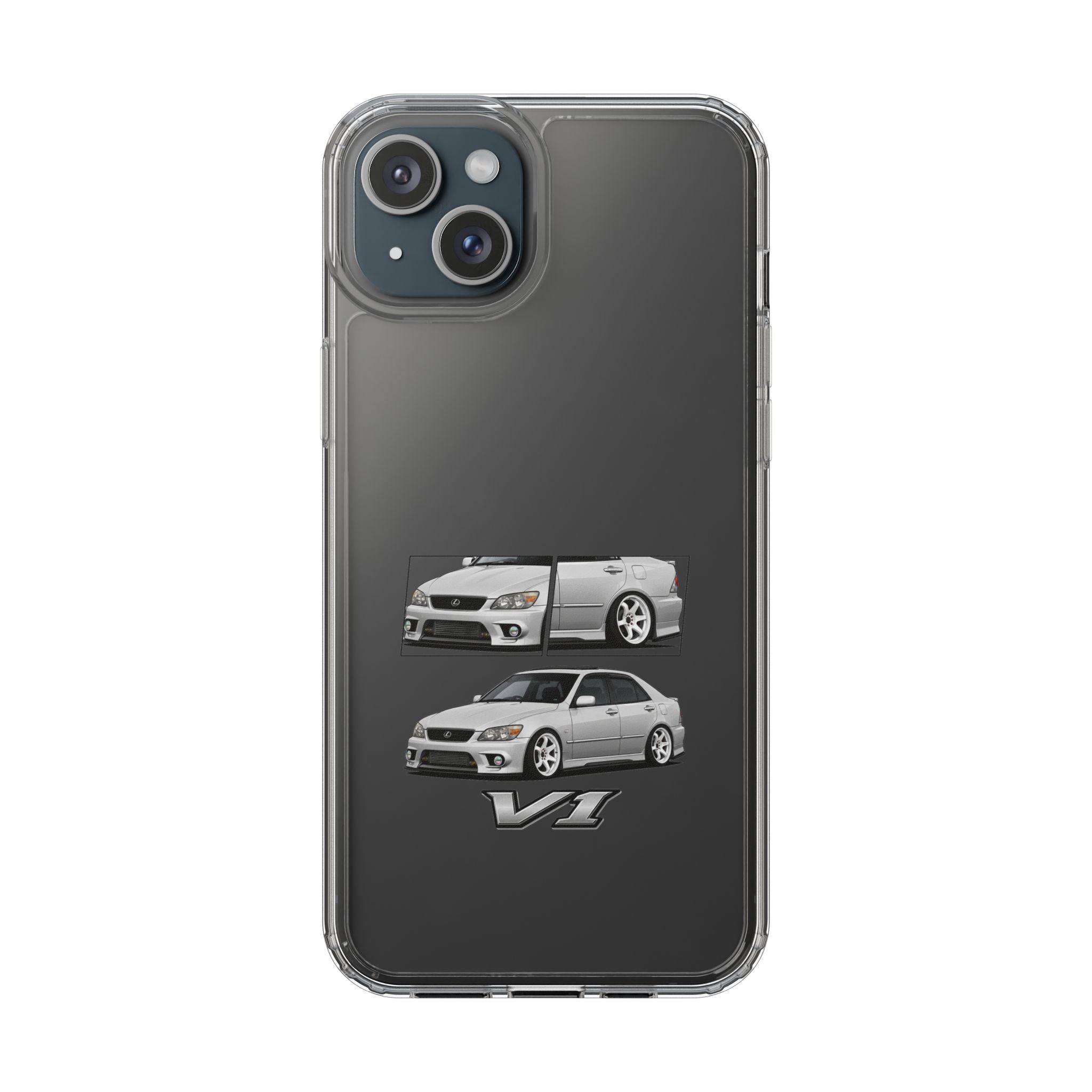 SILVER LEXUS IS200 PHONE CASES