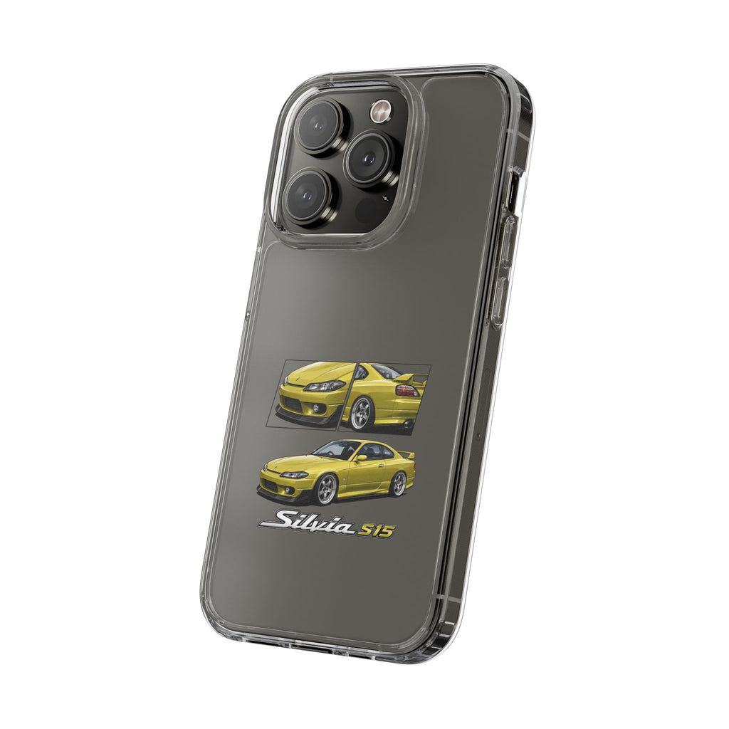GOLD NISSAN S15 PHONE CASES