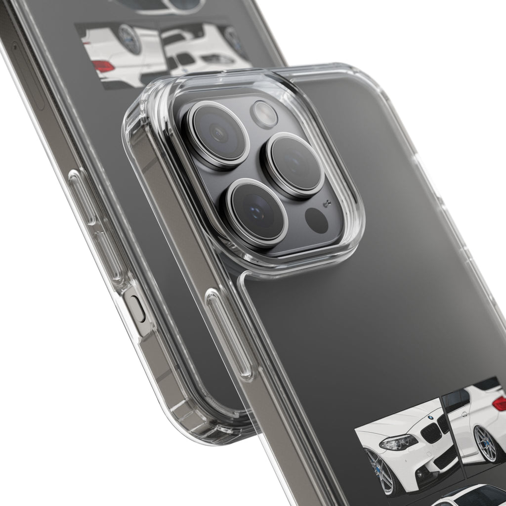 WHITE BMW F10 PHONE CASES