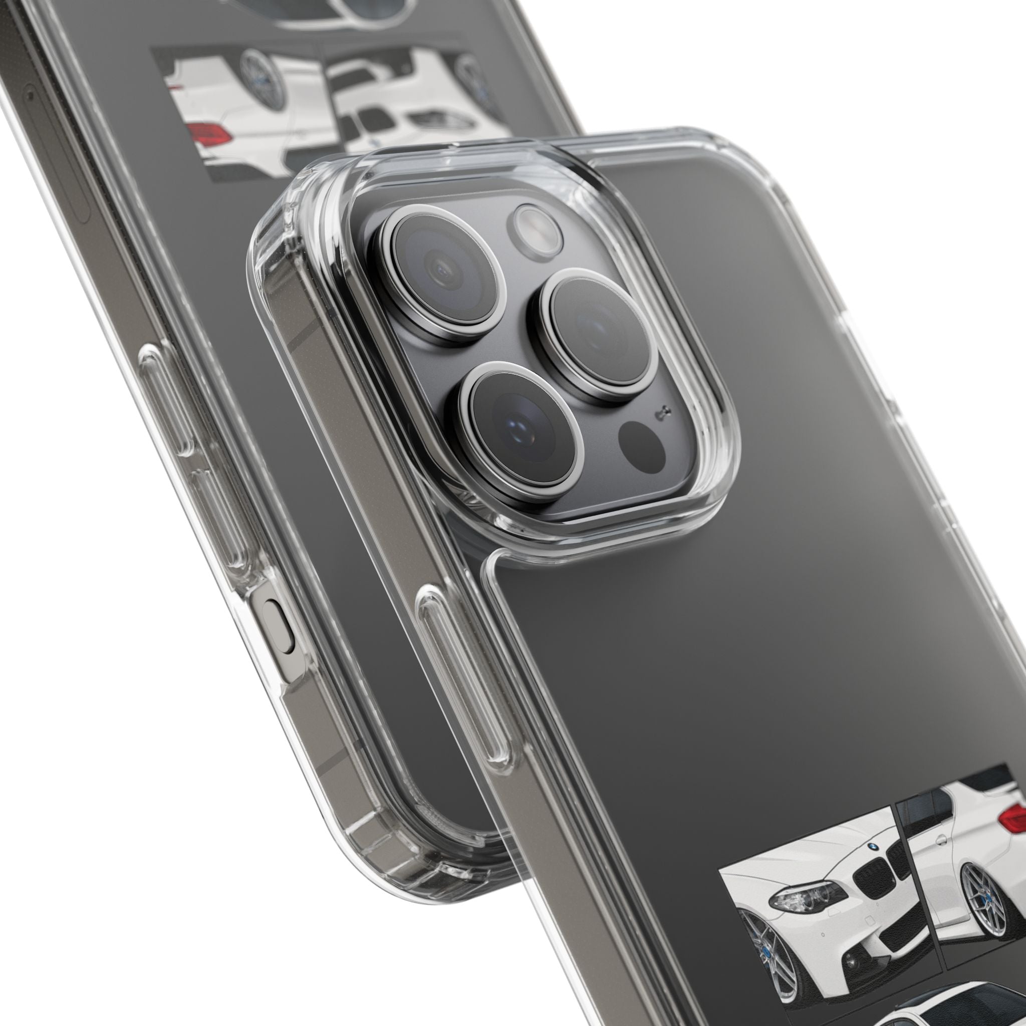 WHITE BMW F10 PHONE CASES
