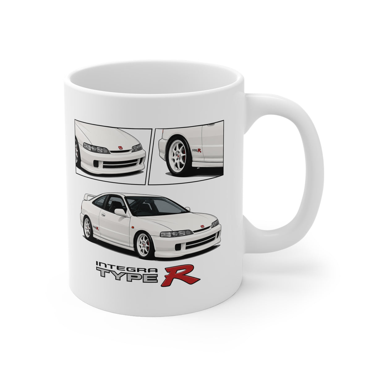 WHITE INTEGRA TYPE R MUG