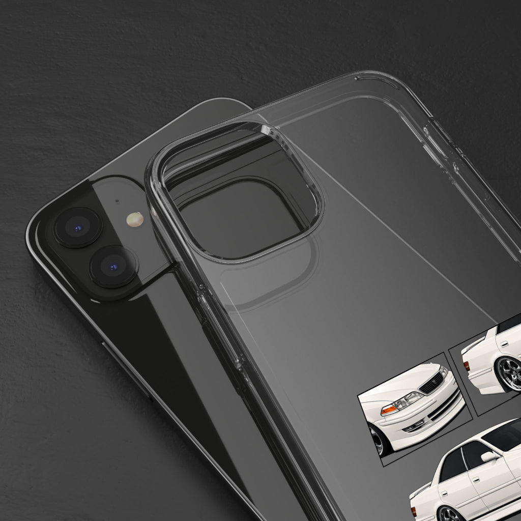 WHITE TOYOTA JZX100 MK2 PHONE CASES