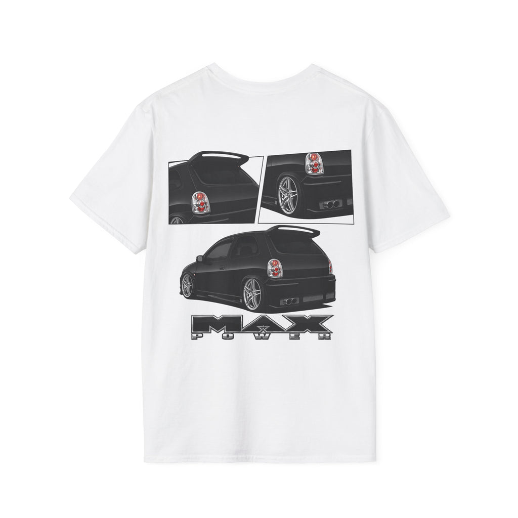 BLACK MAX POWER CORSA B T-SHIRT