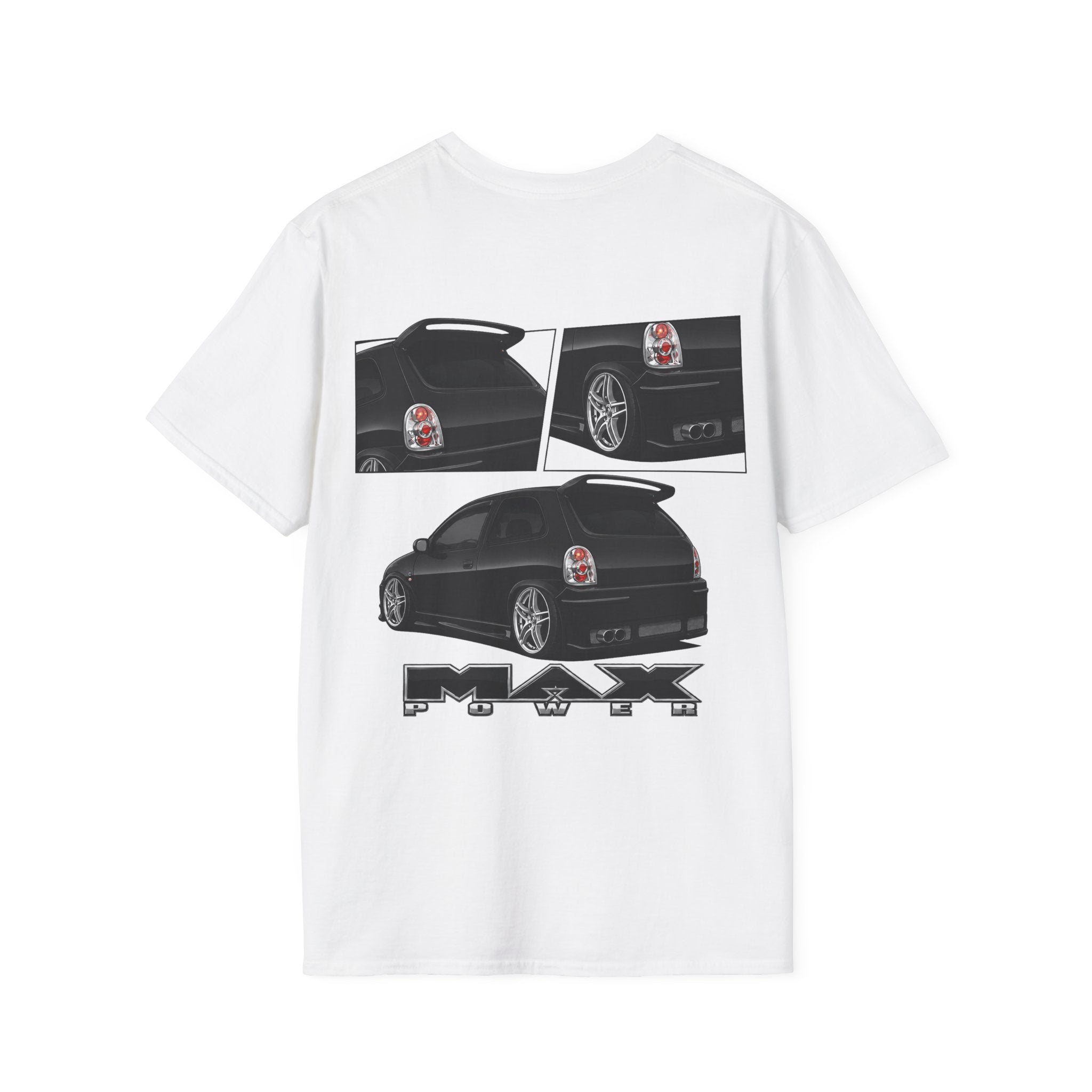 BLACK MAX POWER CORSA B T-SHIRT