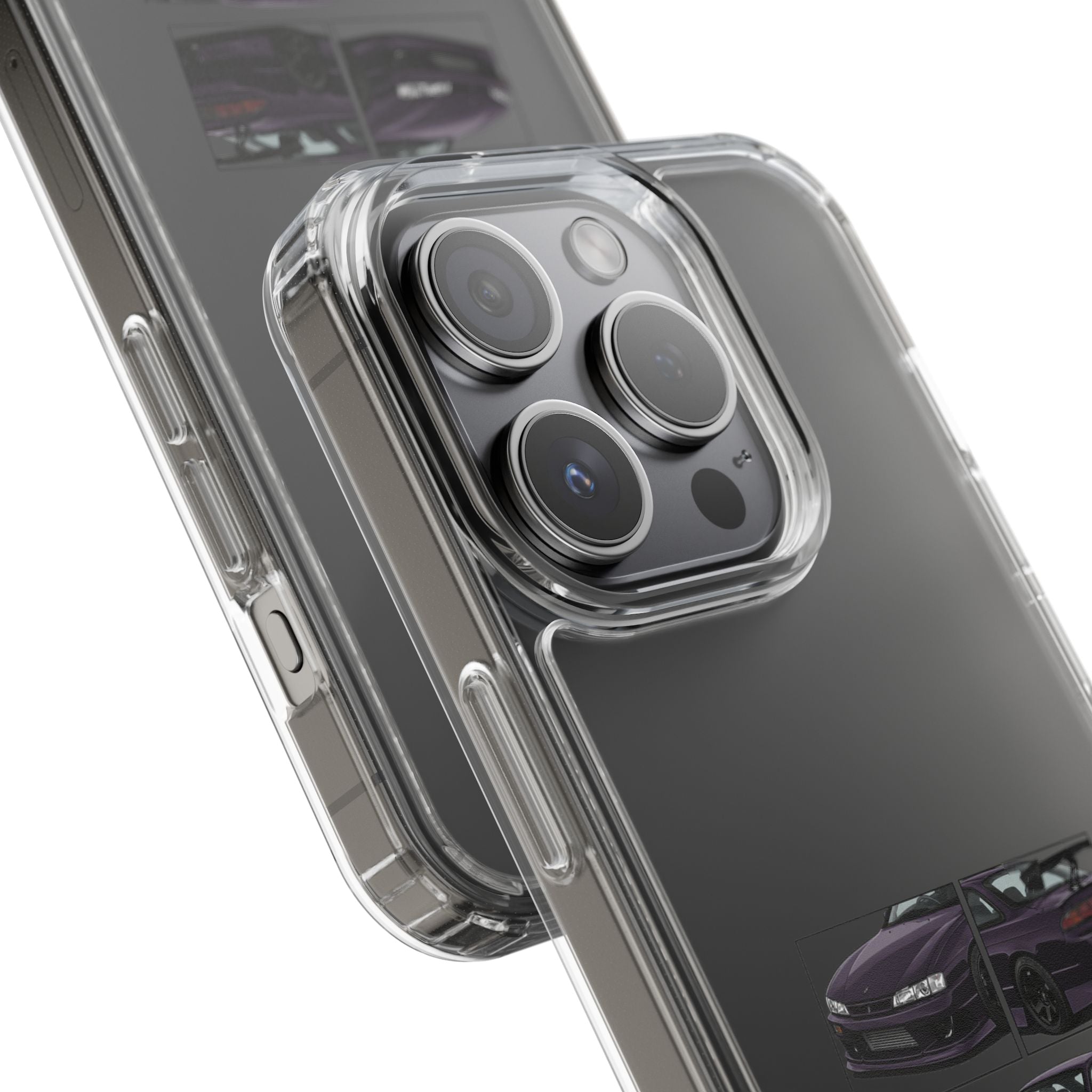 PURPLE NISSAN S14 PHONE CASES