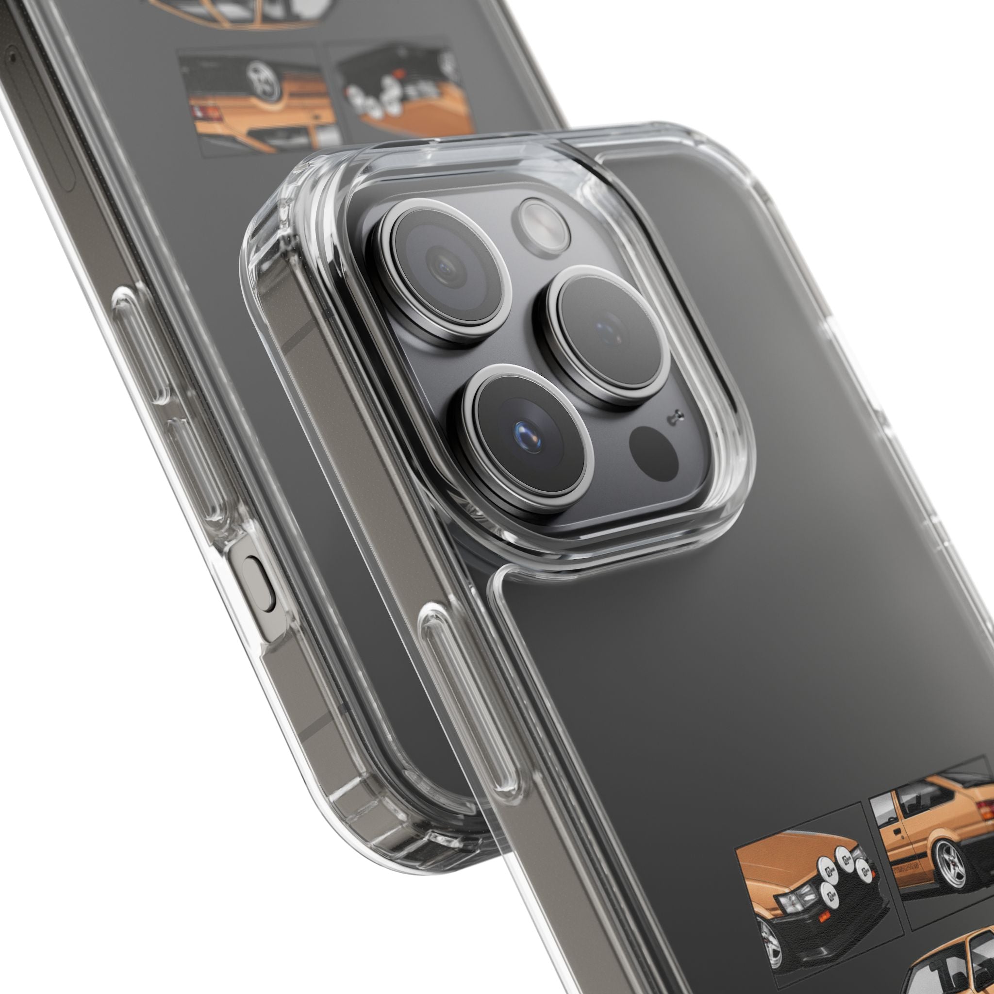 GOLD TWINCAM PHONE CASES