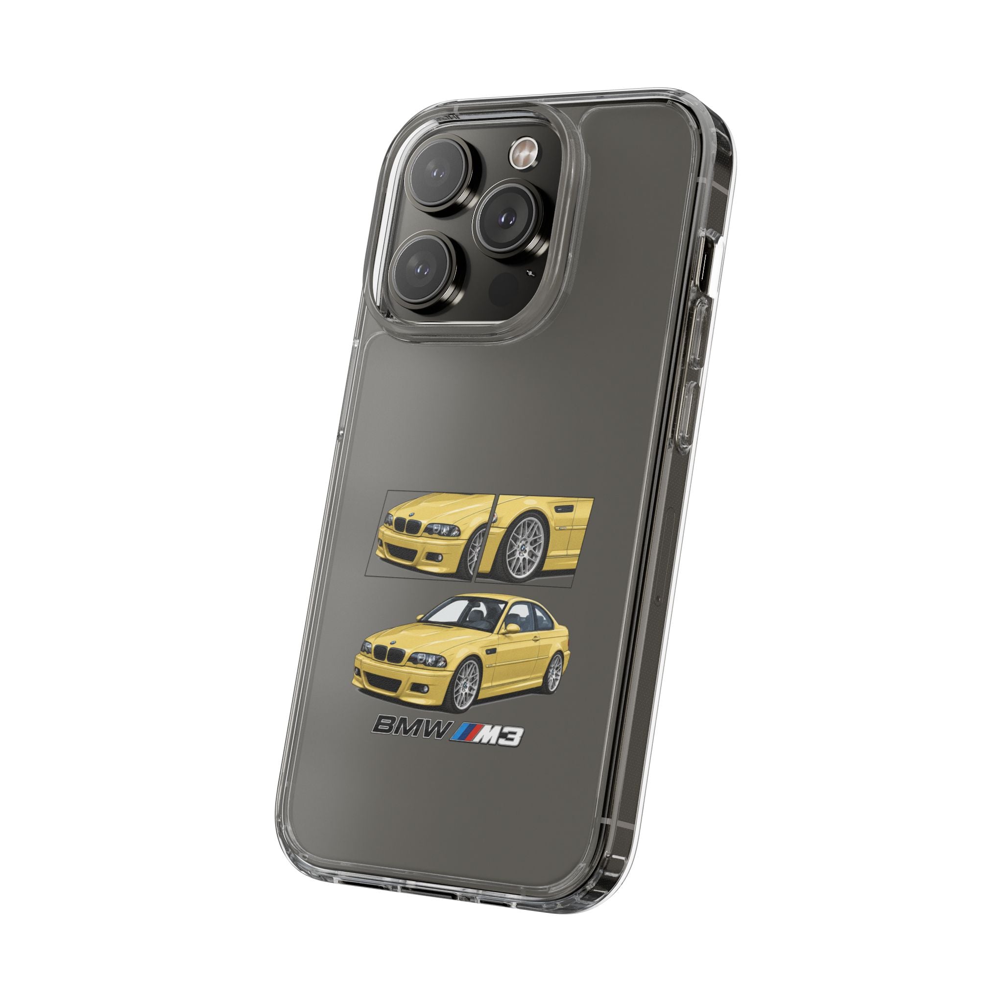 YELLOW BMW E46 PHONE CASES