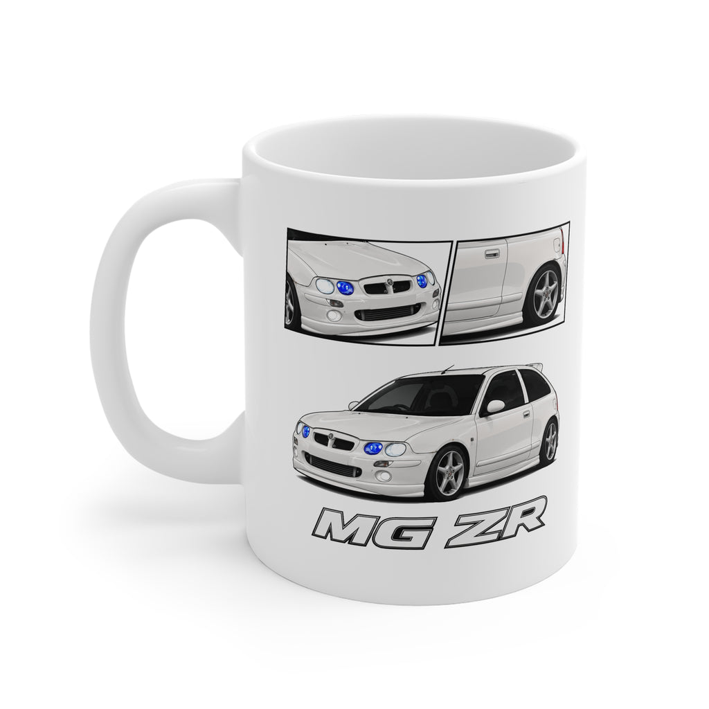 WHITE MG ZR MUG