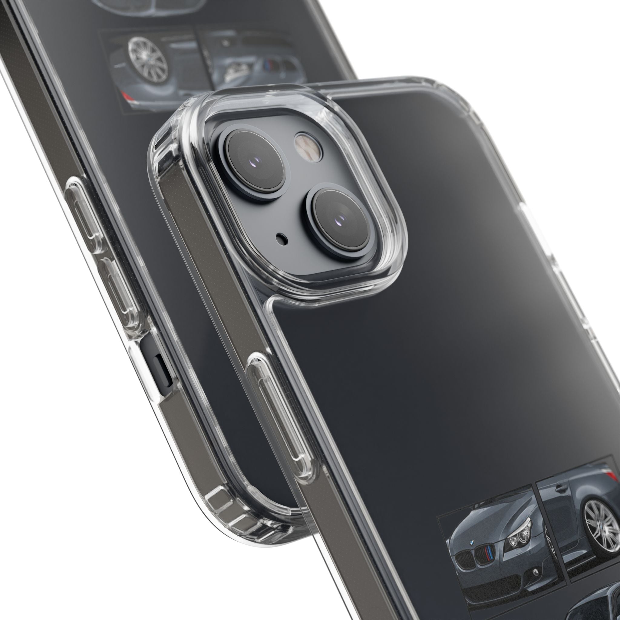 GREY BMW E60 PHONE CASES