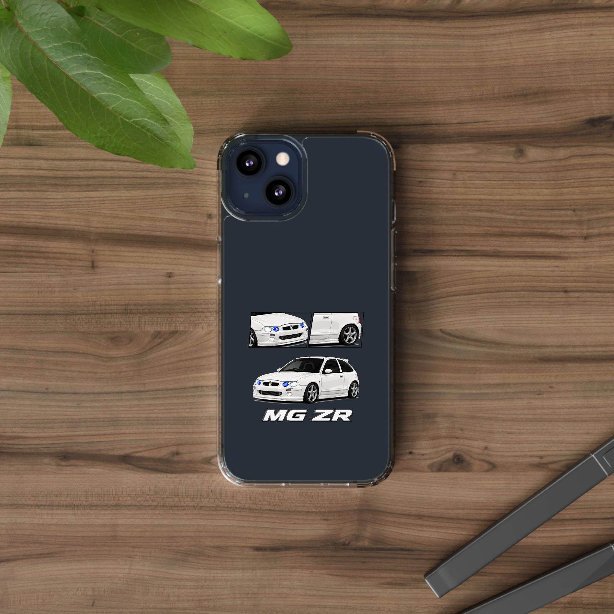 WHITE MG ZR PHONE CASES