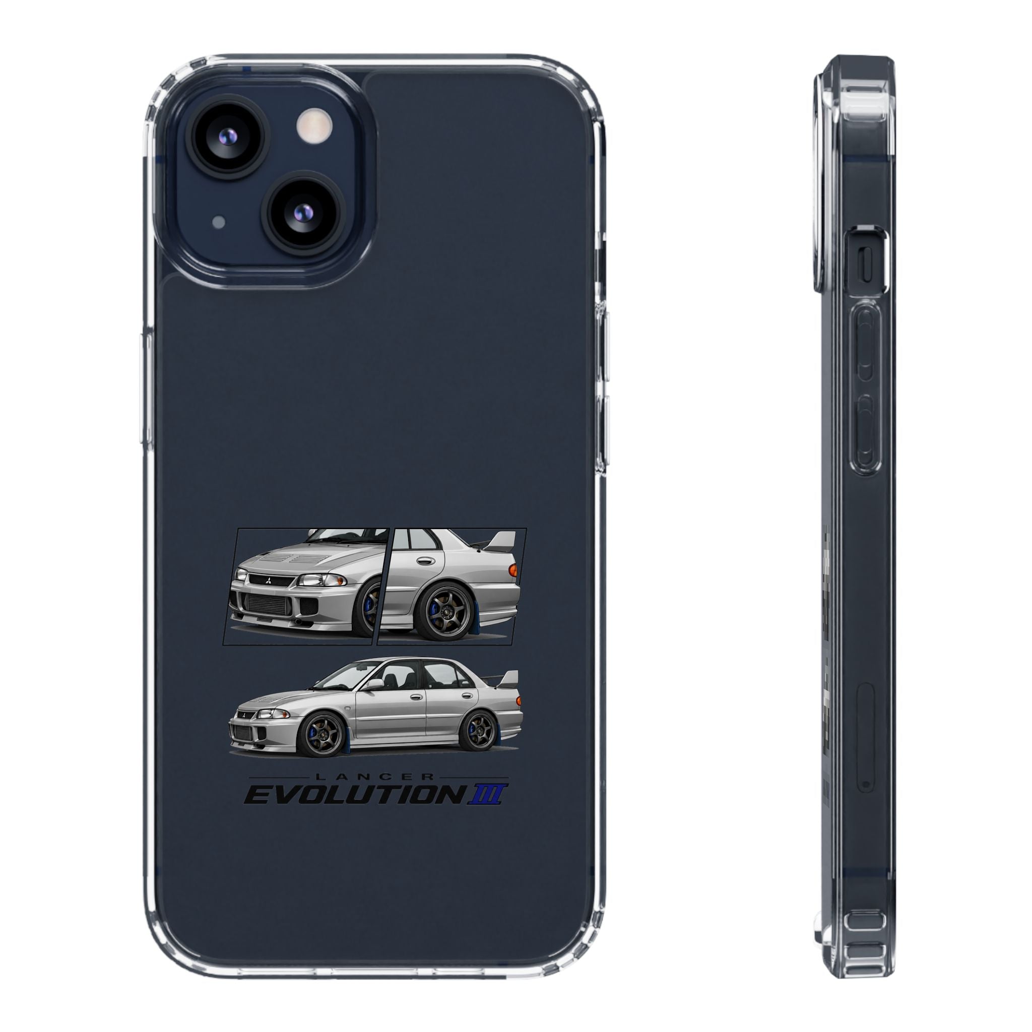 SILVER EVO 3 PHONE CASES