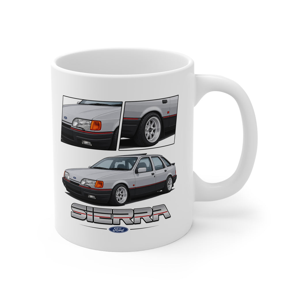 SILVER SIERRA HATCH MUG