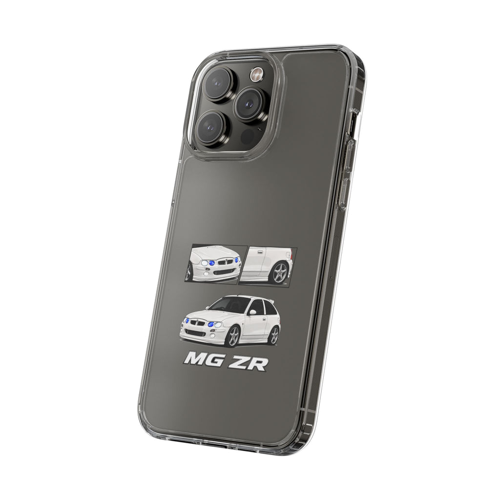 WHITE MG ZR PHONE CASES